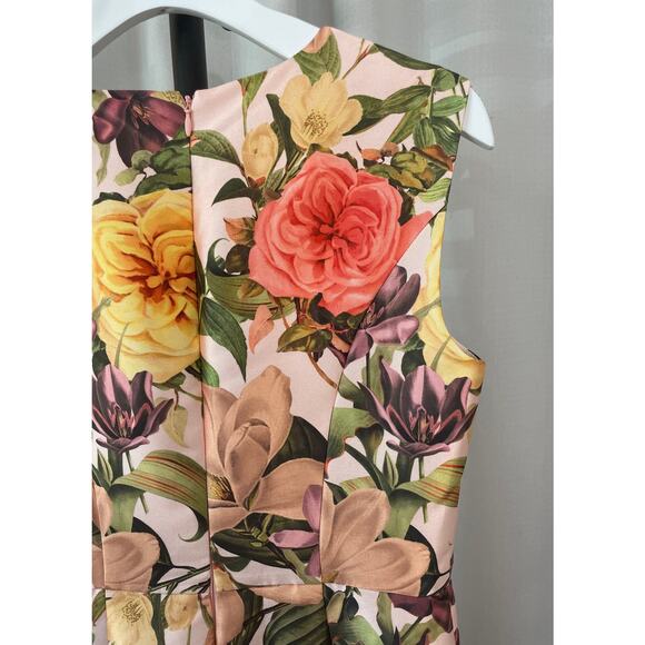 Kay Unger Frida Walk Thru Jumpsuit Dress Bridal Blush Multi Size 0 NWT Dressy - Picture 13 of 16